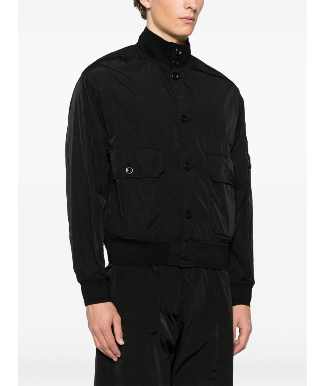 CP COMPANY Черная полиамидовая куртка, фото 4