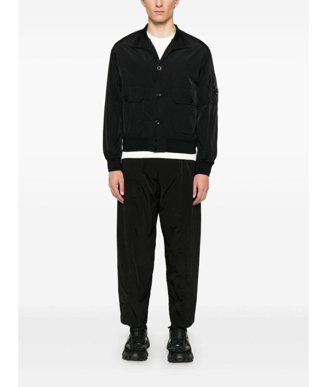 CP COMPANY Черная полиамидовая куртка, фото 5