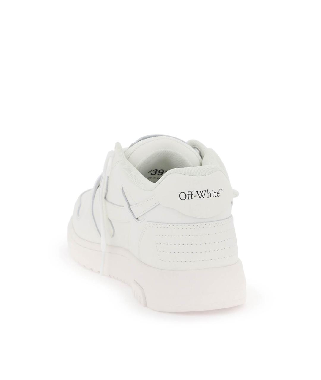 OFF-WHITE Белые синтетические кроссовки, фото 4