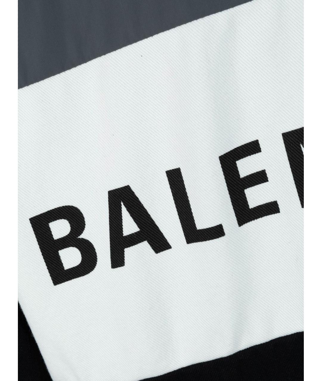 BALENCIAGA Черная полиэстеровая куртка, фото 3
