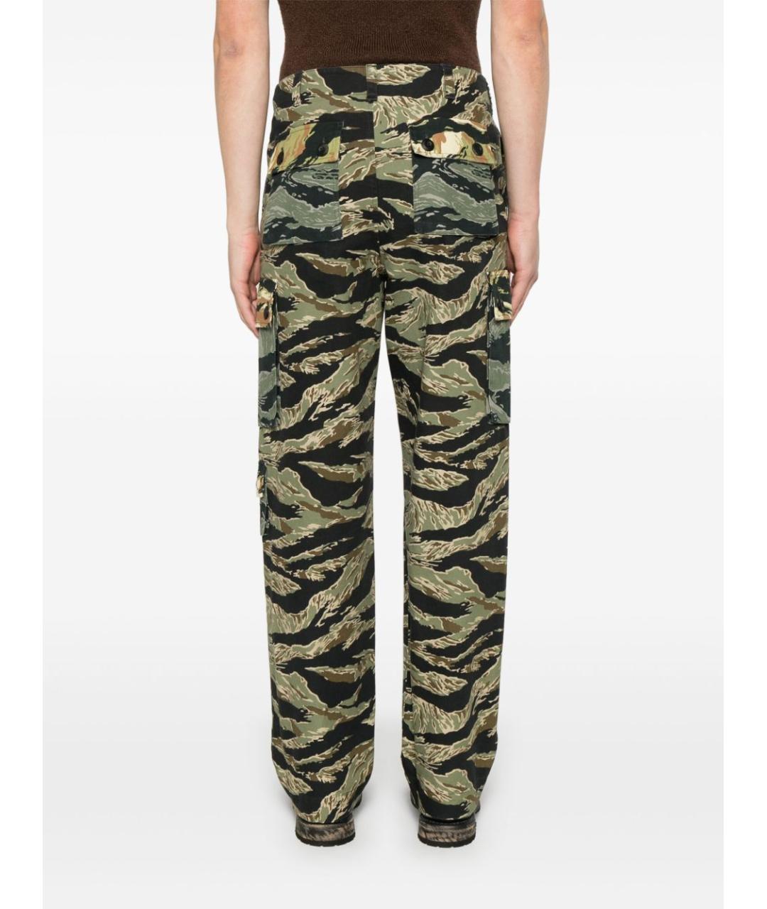 GIVENCHY Мульти хлопковые повседневные брюки, фото 5