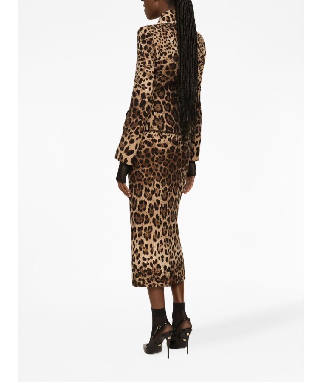 DOLCE&GABBANA Мульти юбка миди, фото 4