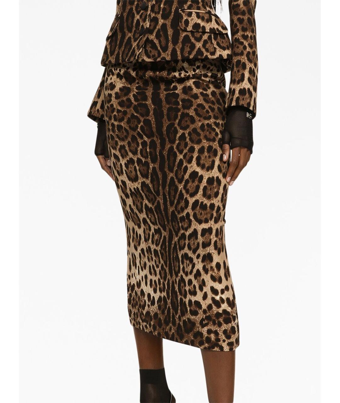 DOLCE&GABBANA Мульти юбка миди, фото 2