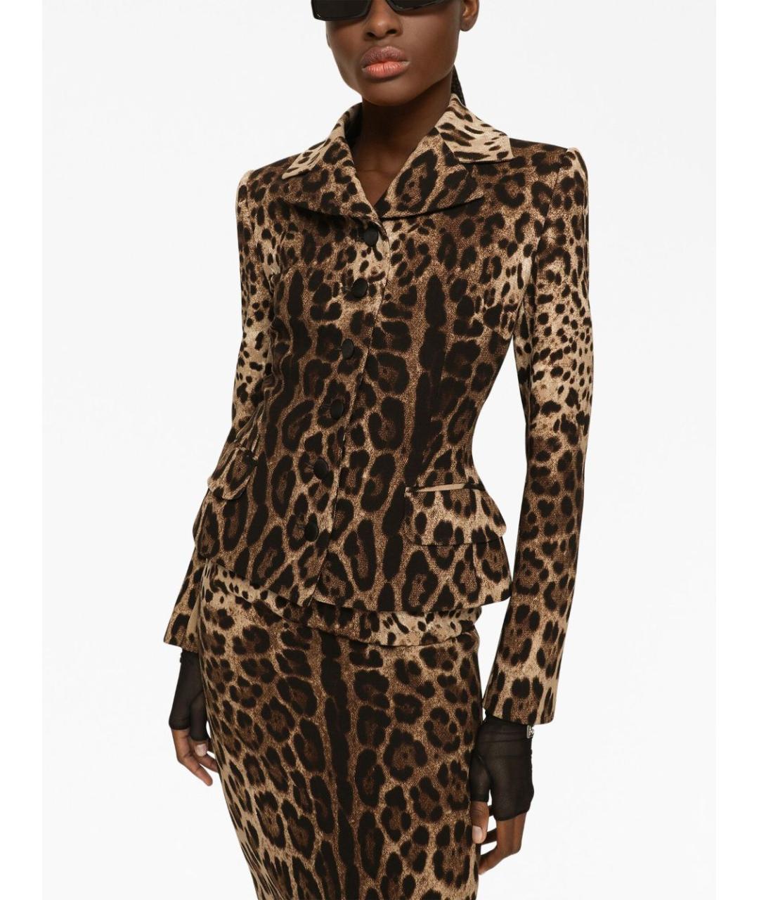 DOLCE&GABBANA Мульти юбка миди, фото 3