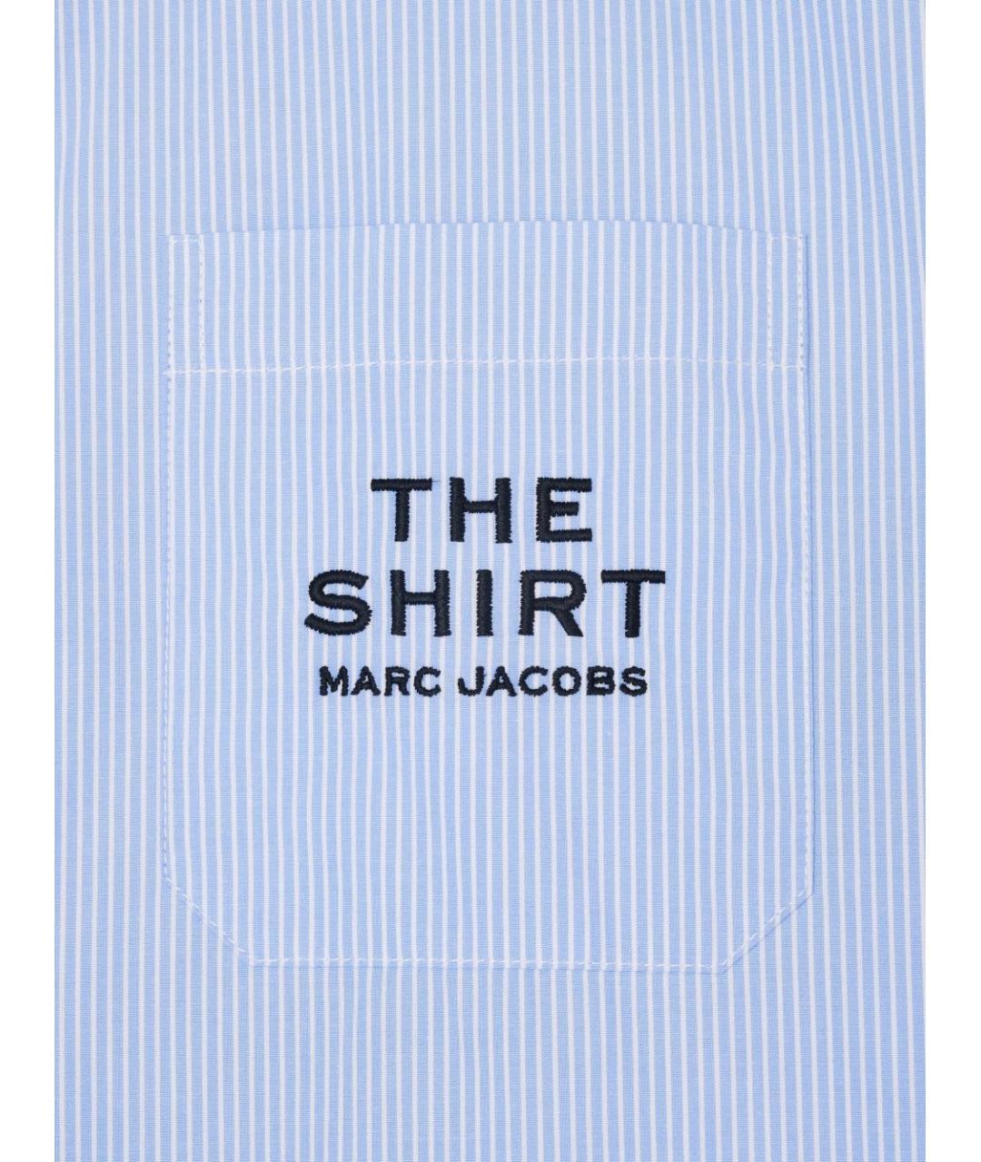 MARC JACOBS Голубая хлопковая рубашка, фото 2