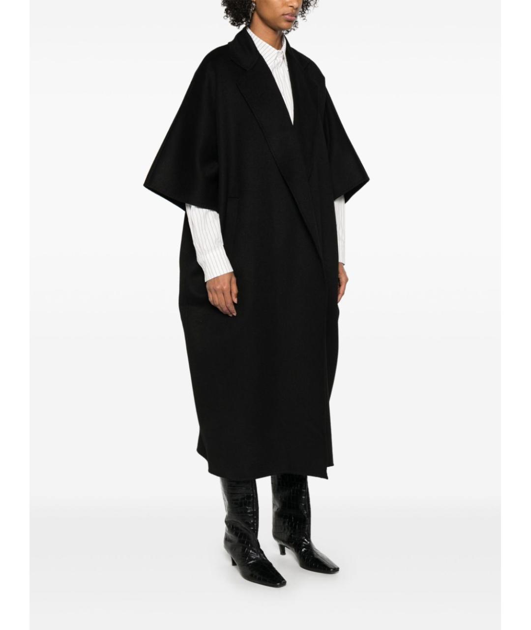MAX MARA Черное пальто, фото 3