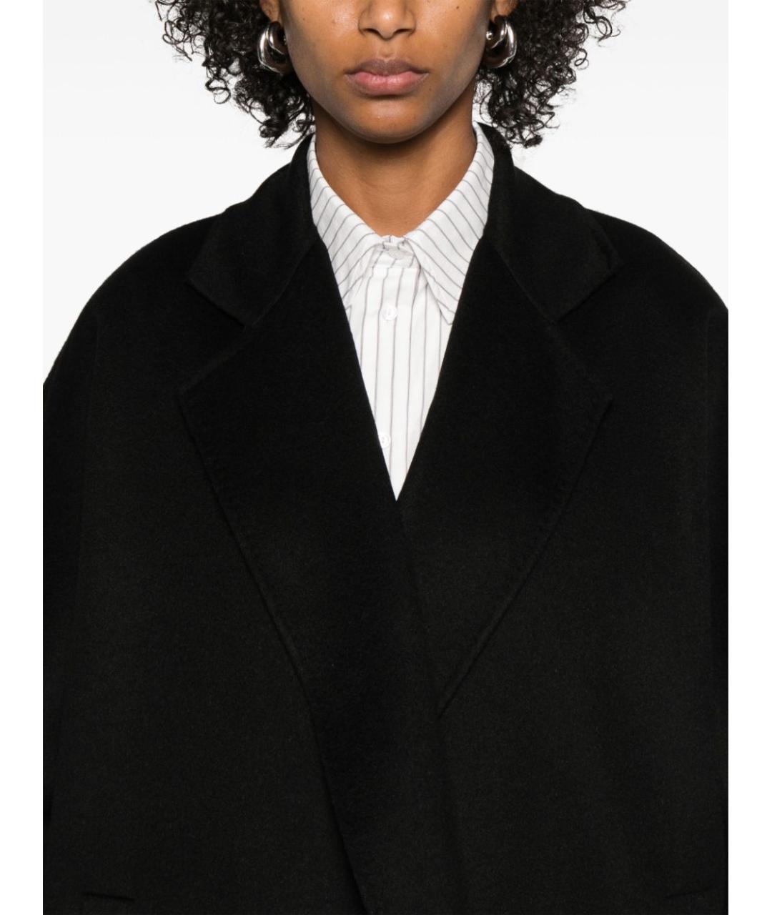 MAX MARA Черное пальто, фото 2