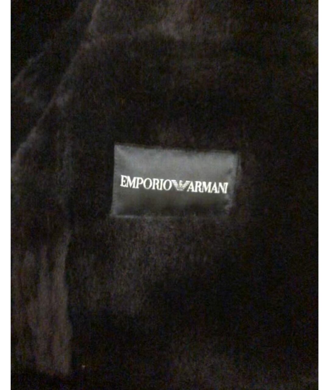 EMPORIO ARMANI Синяя кожаная куртка, фото 3