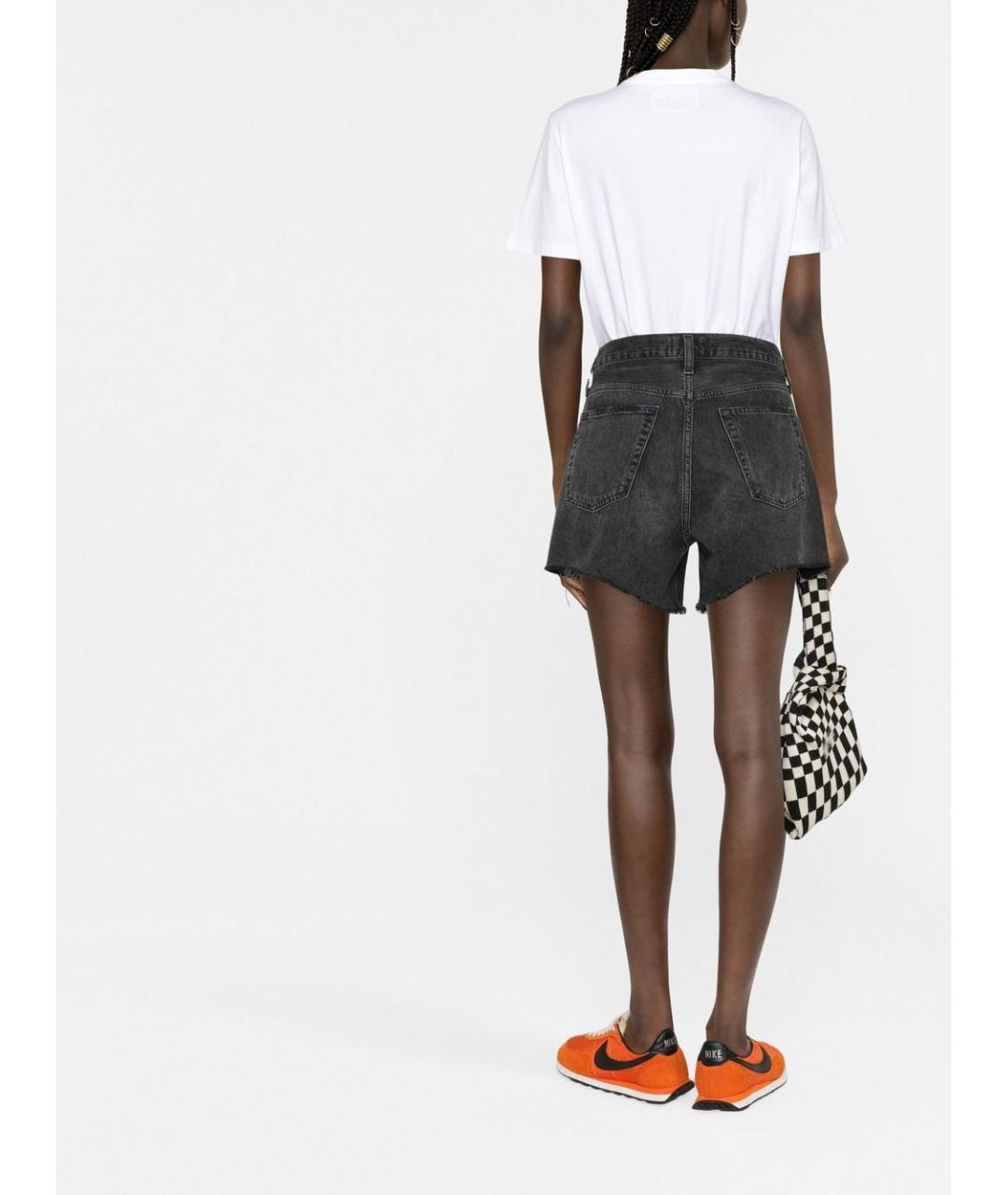 GOLDEN GOOSE DELUXE BRAND Белая хлопковая футболка, фото 4