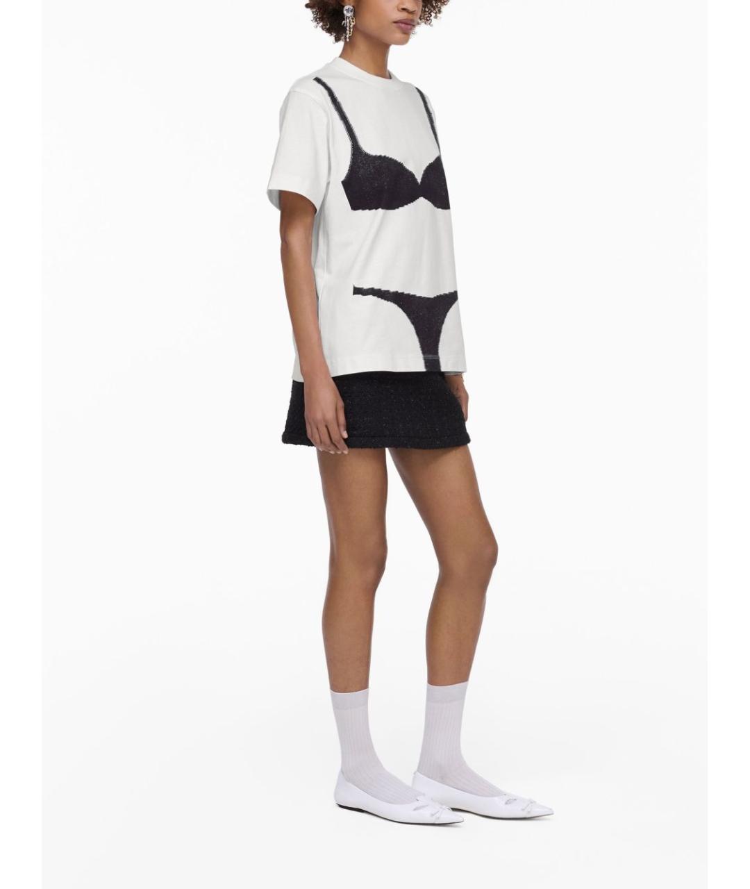 MARC JACOBS Белая хлопковая футболка, фото 3