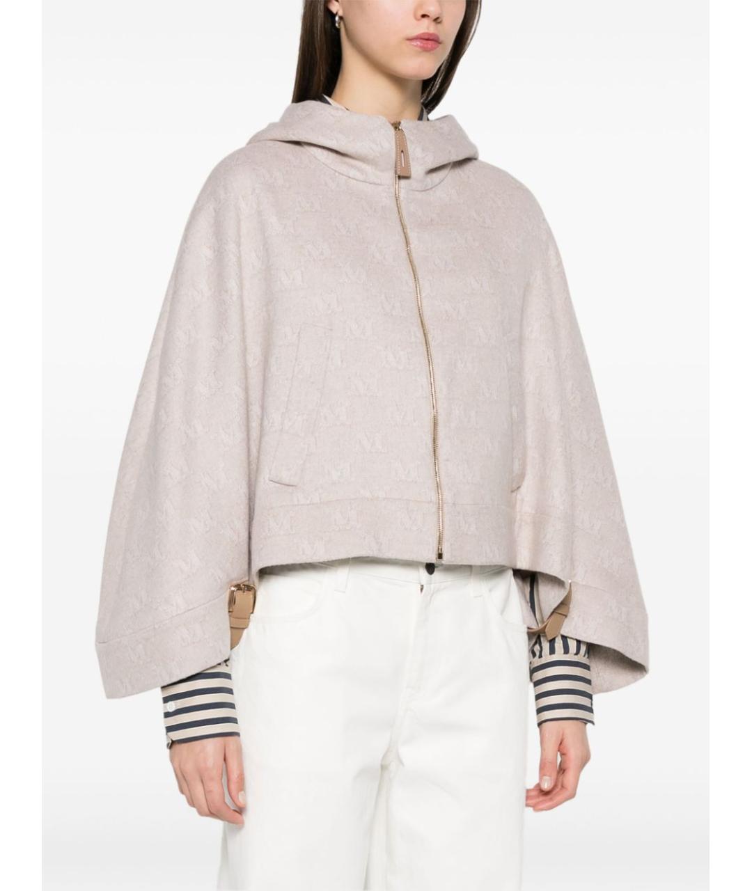 MAX MARA Бежевая кашемировая куртка, фото 2