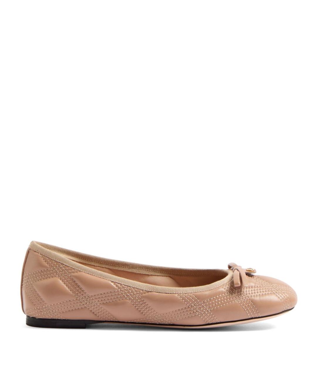 VALENTINO Розовые кожаные балетки, фото 1