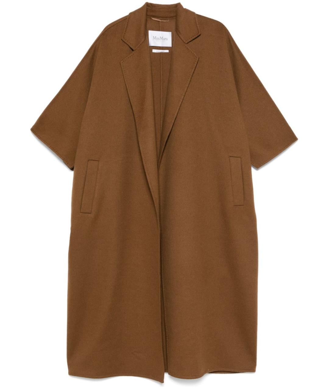 MAX MARA Коричневое пальто, фото 1