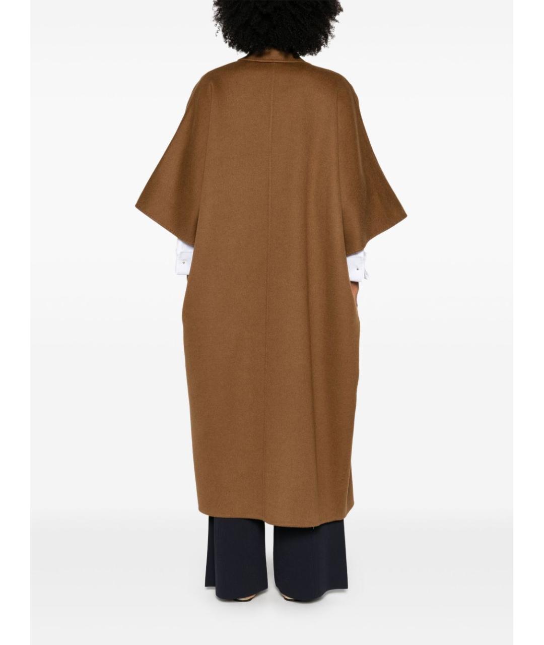 MAX MARA Коричневое пальто, фото 2