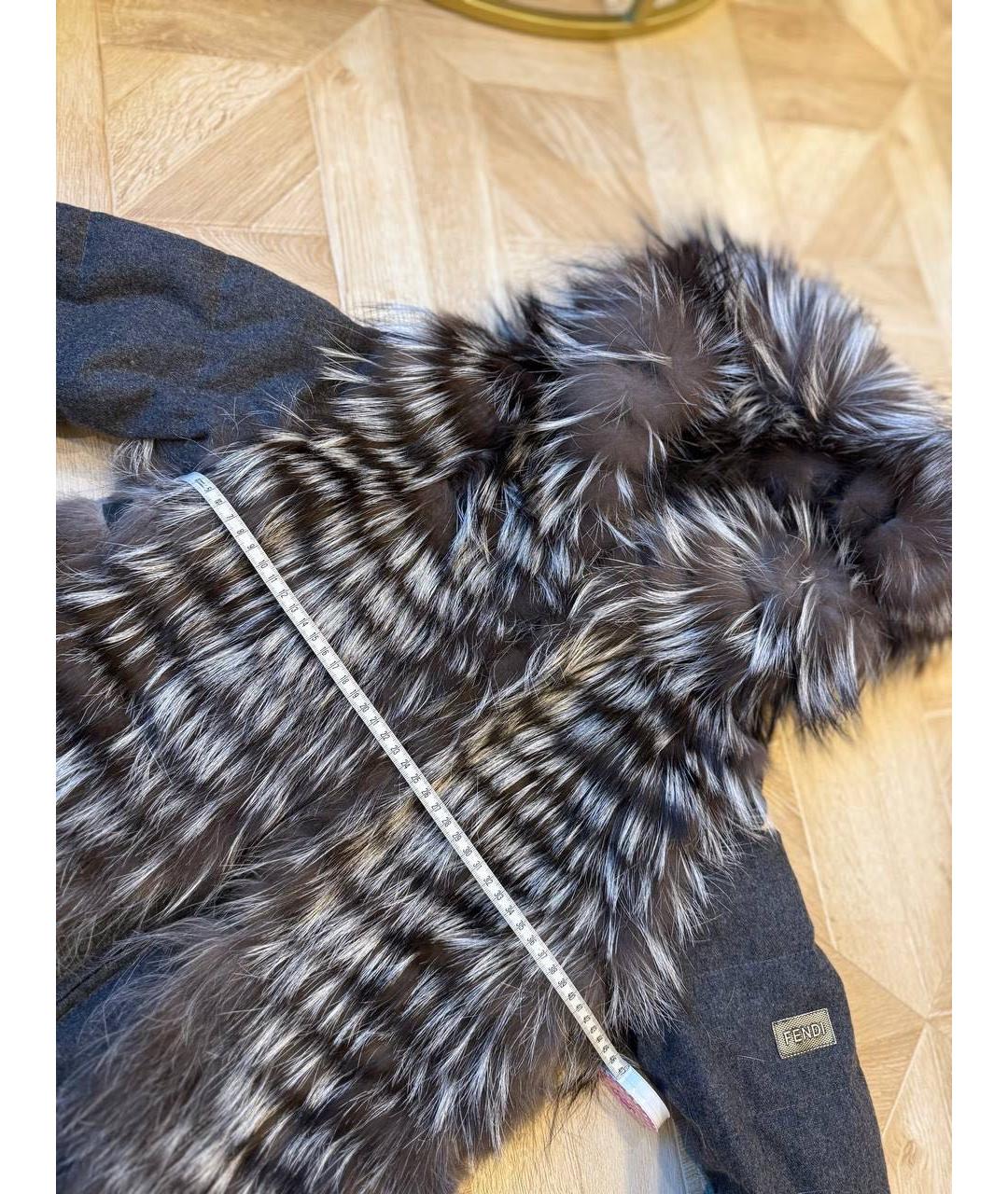FENDI Меховая куртка, фото 4