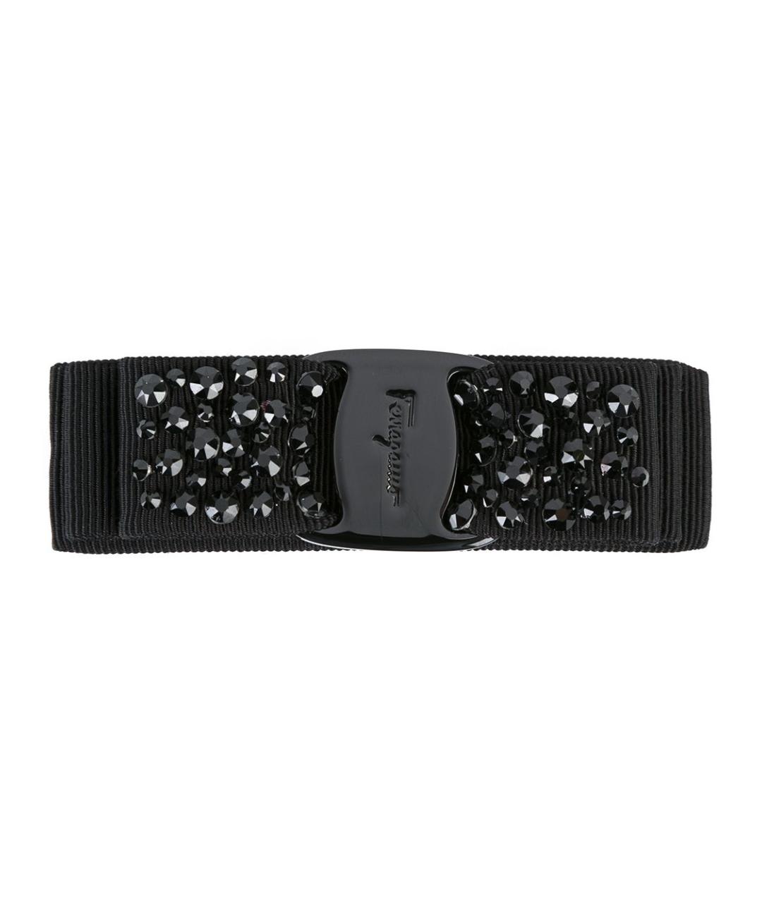 FERRAGAMO Черная заколка, фото 1