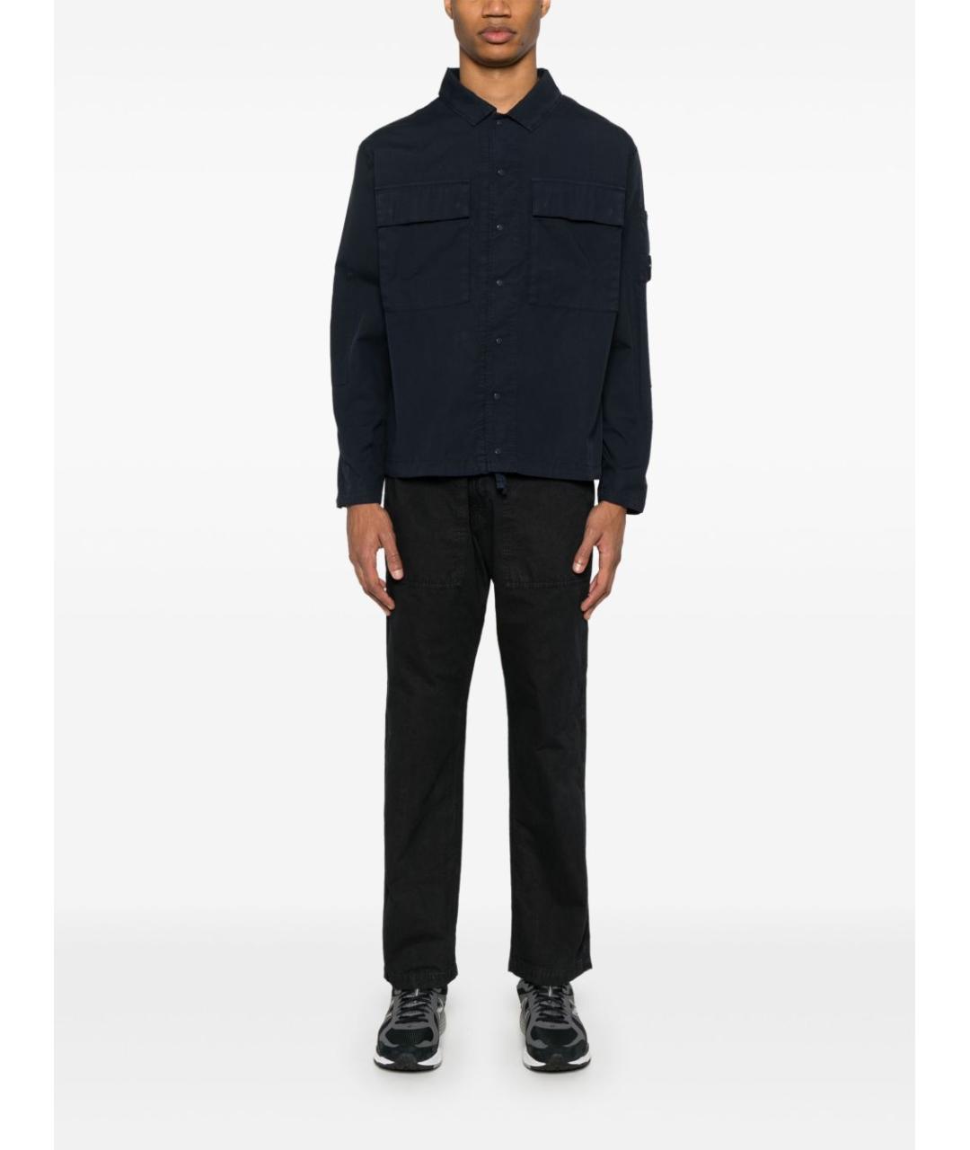 CP COMPANY Темно-синяя полиамидовая куртка, фото 3
