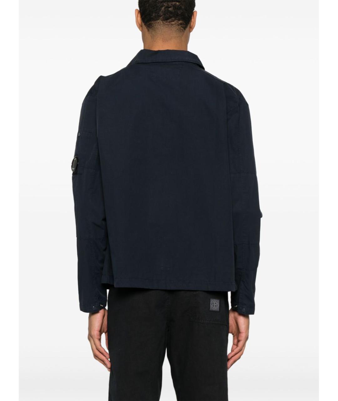 CP COMPANY Темно-синяя полиамидовая куртка, фото 2