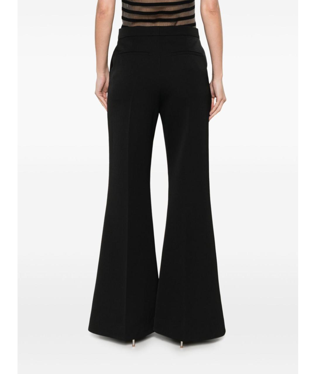 GIVENCHY Черные шерстяные прямые брюки, фото 5