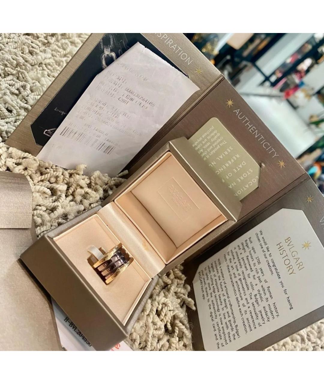 BVLGARI Золотое кольцо из розового золота, фото 3
