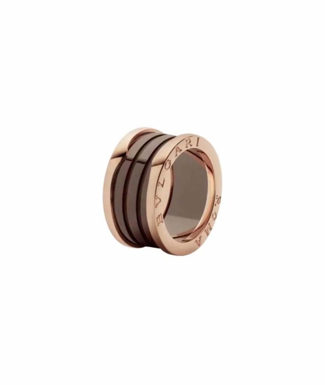 BVLGARI Золотое кольцо из розового золота, фото 1