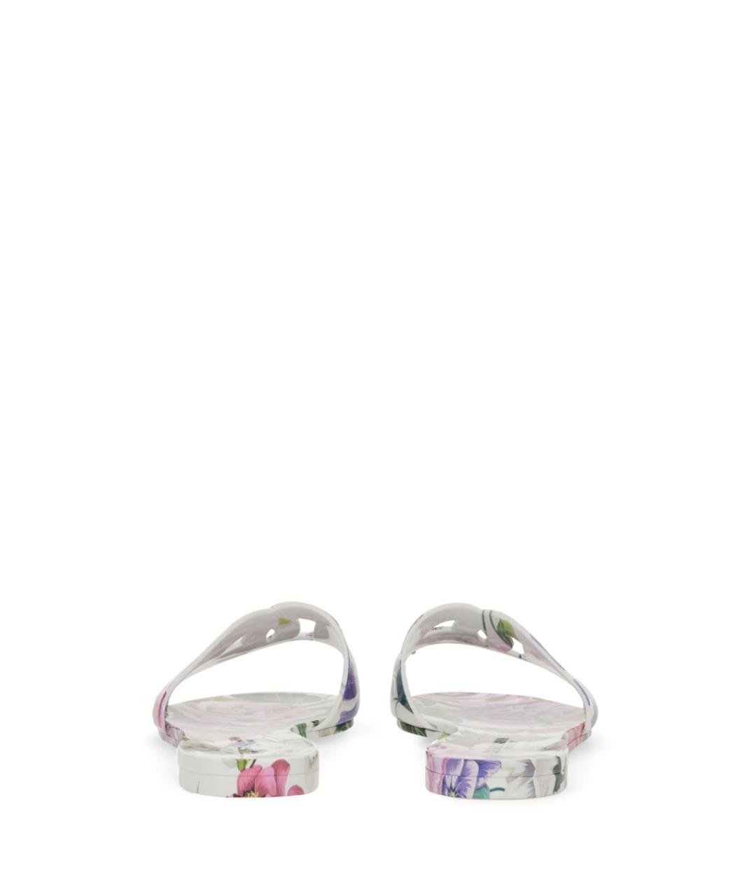 DOLCE&GABBANA Мульти резиновые сандалии, фото 3