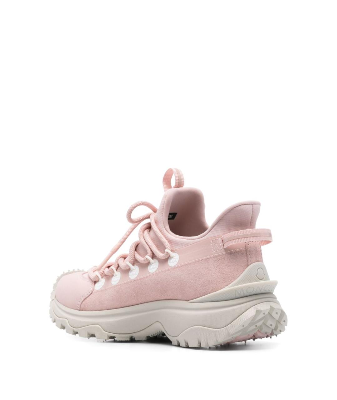 MONCLER Розовые кроссовки, фото 2
