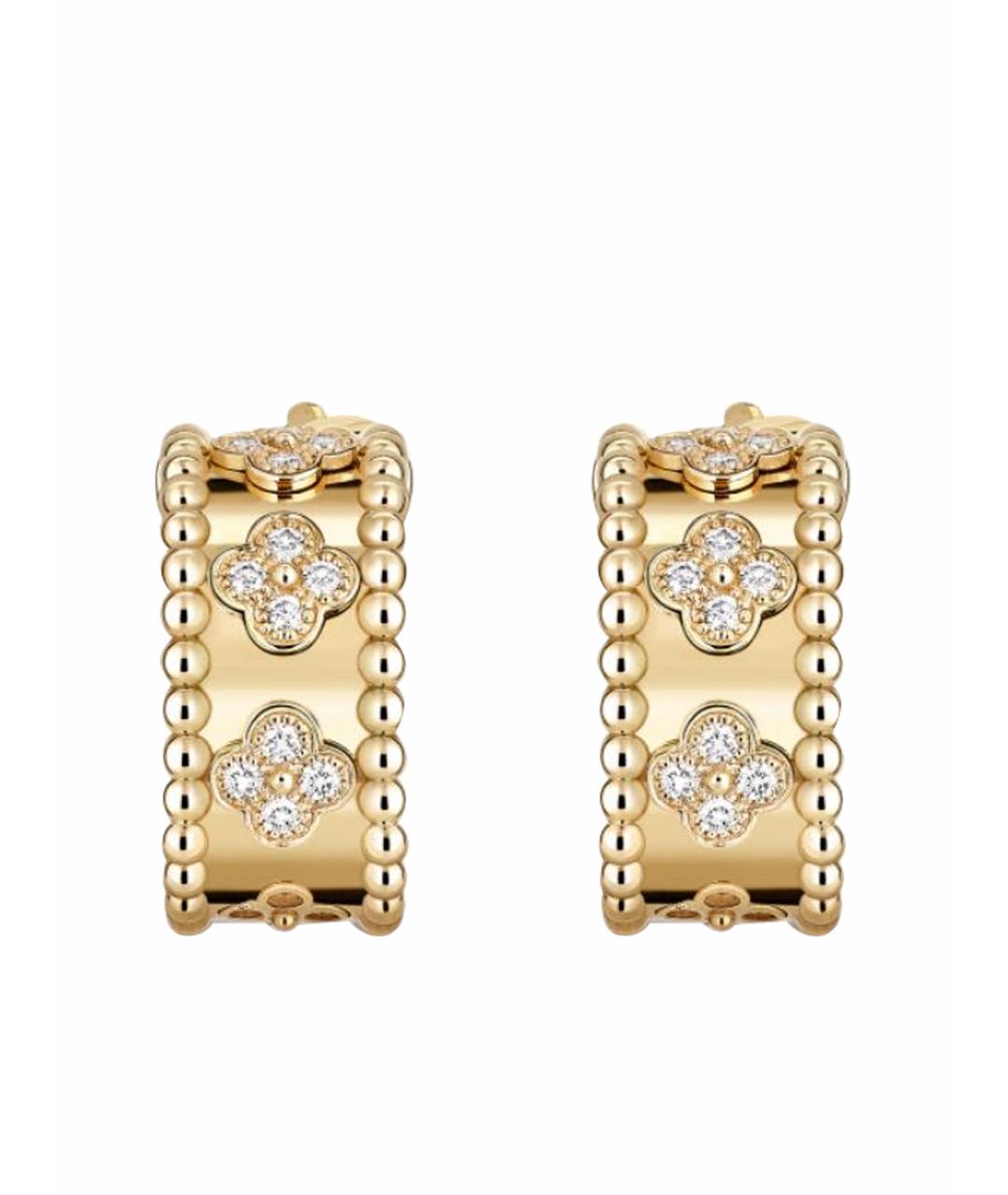 VAN CLEEF & ARPELS Золотые серьги из желтого золота, фото 1