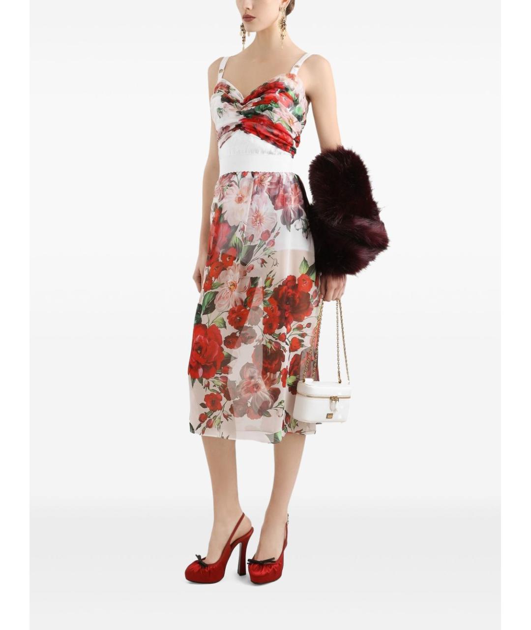 DOLCE&GABBANA Мульти майка, фото 4