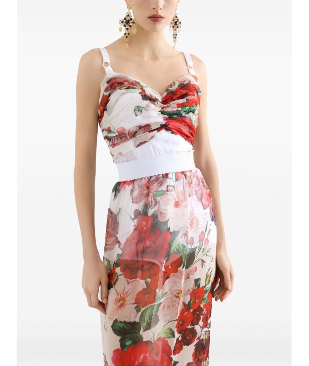 DOLCE&GABBANA Мульти майка, фото 3