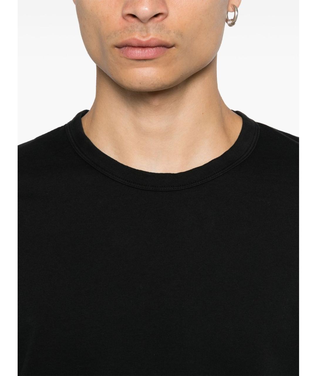 CP COMPANY Черный хлопковый джемпер / свитер, фото 3