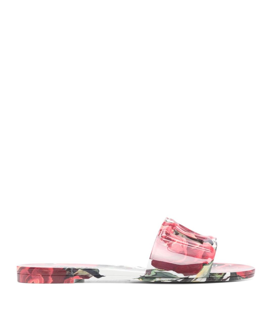 DOLCE&GABBANA Мульти шлепанцы, фото 2