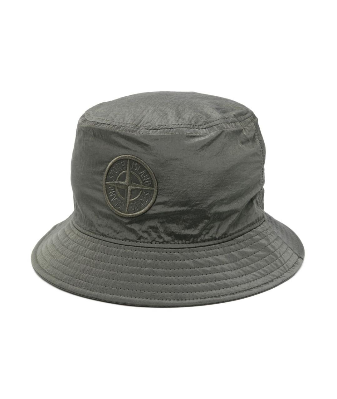 STONE ISLAND Зеленая синтетическая шапка, фото 1