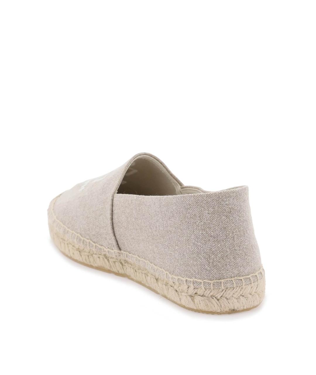 ISABEL MARANT Бежевые текстильные эспадрильи, фото 4