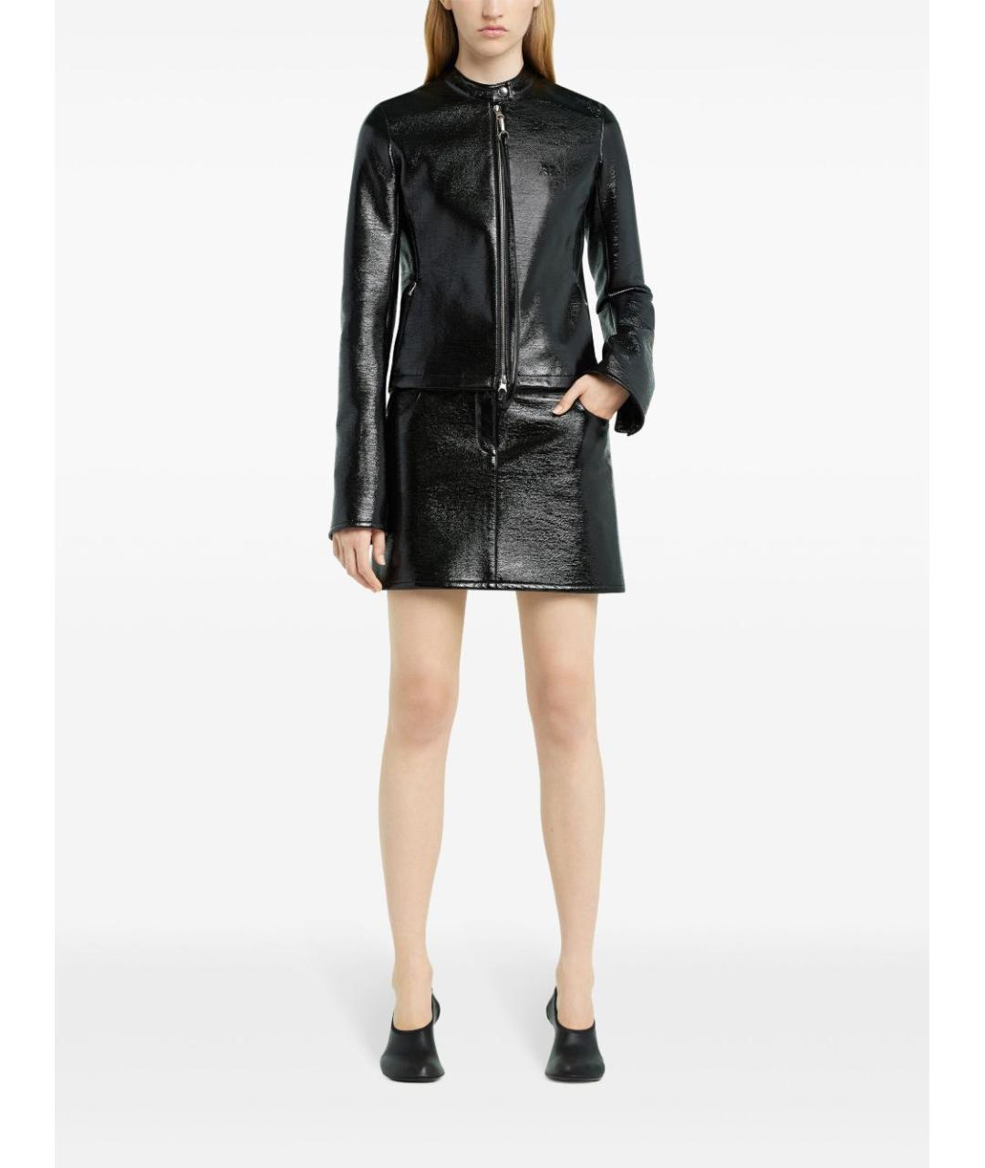 COURREGES Черная куртка, фото 4