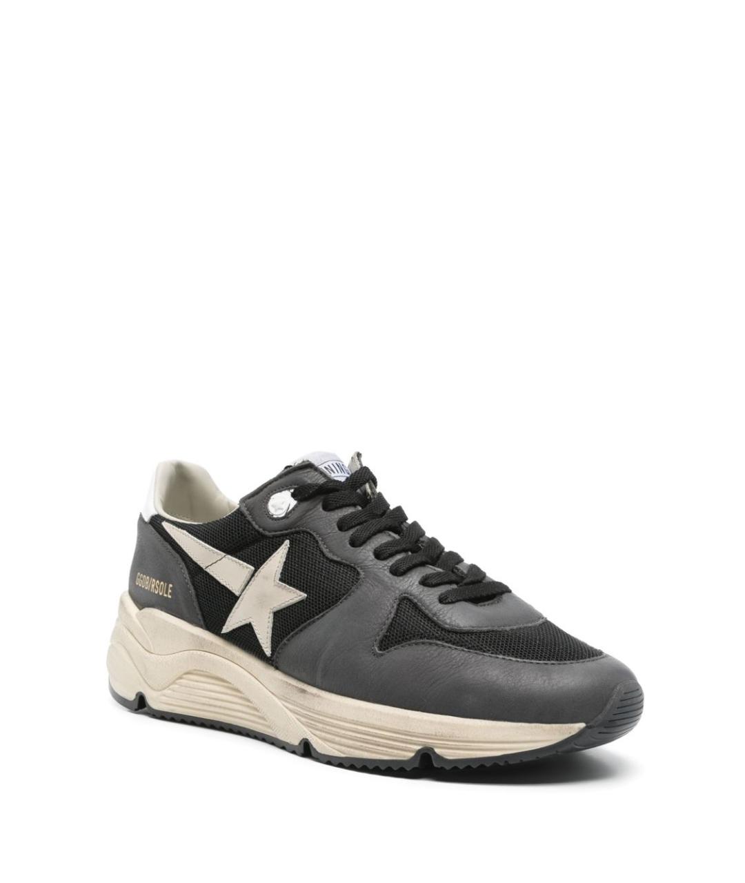 GOLDEN GOOSE DELUXE BRAND Серые низкие кроссовки / кеды, фото 4