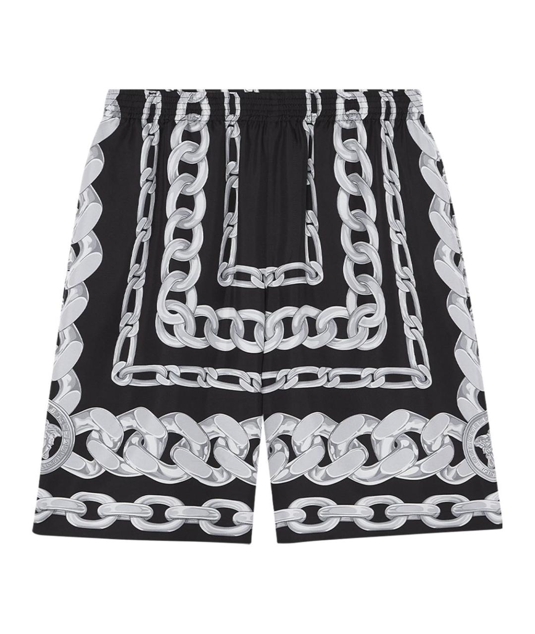 VERSACE Черные шорты, фото 1