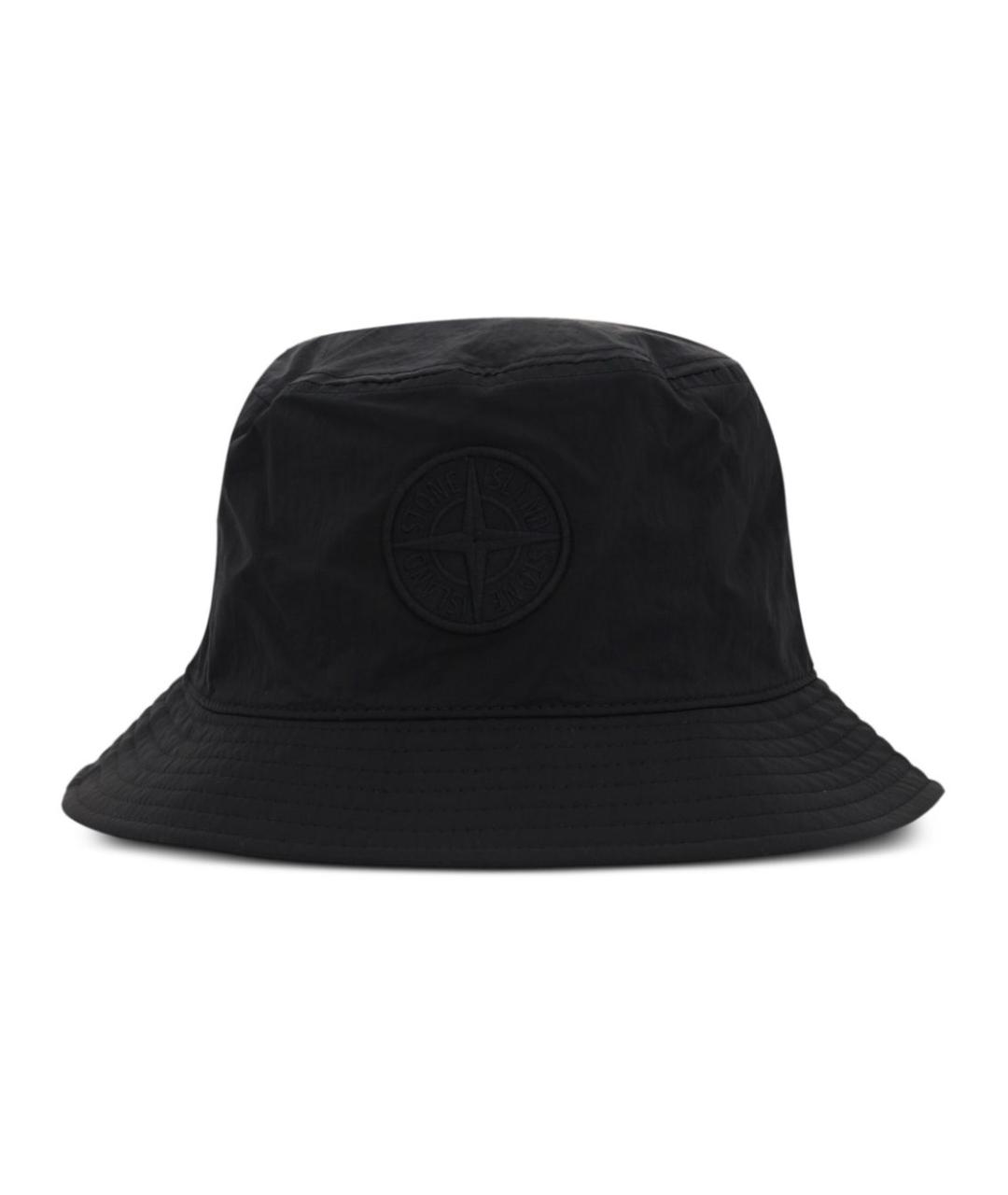 STONE ISLAND Черная синтетическая шляпа, фото 1
