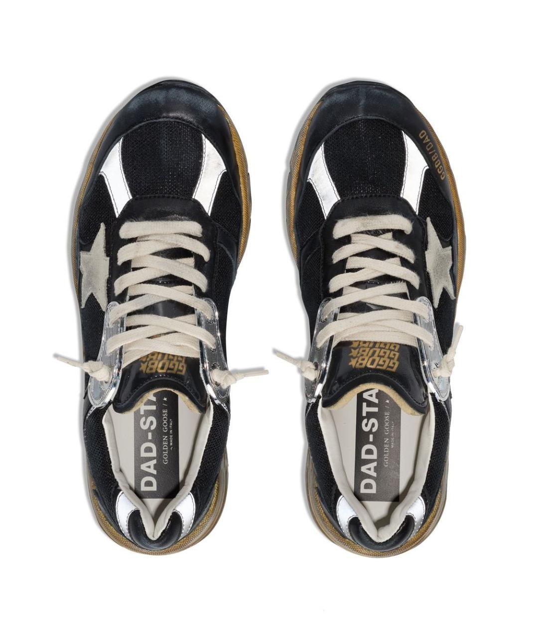 GOLDEN GOOSE DELUXE BRAND Черные кроссовки, фото 4