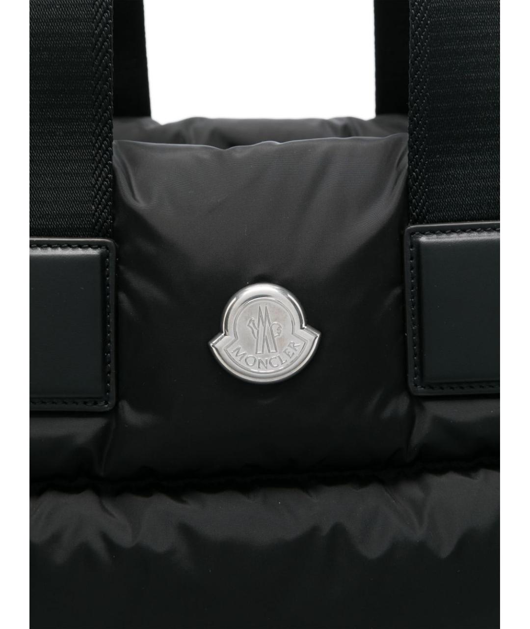 MONCLER Черная сумка тоут, фото 5