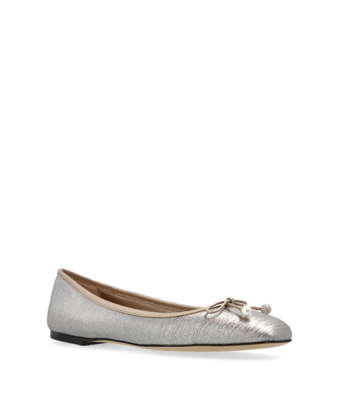 JIMMY CHOO Мульти кожаные балетки, фото 5