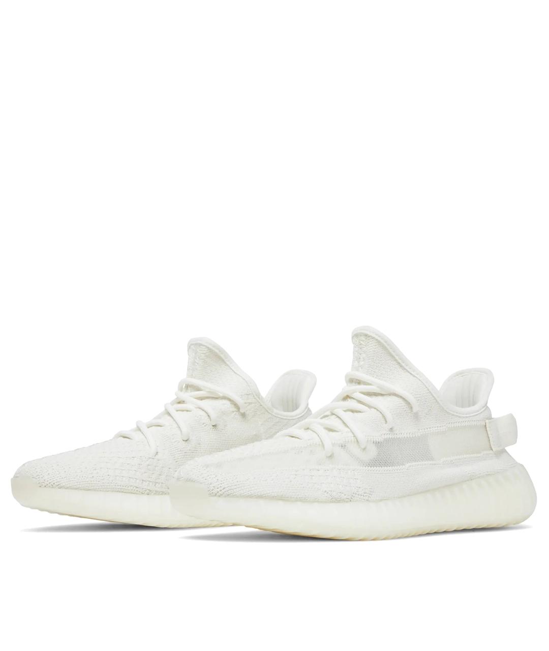 ADIDAS YEEZY Белые текстильные кроссовки, фото 2