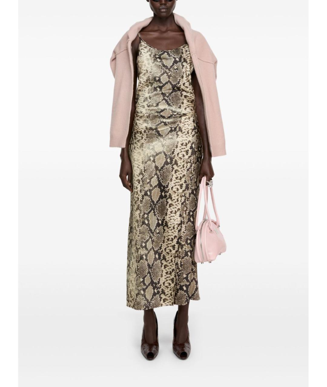 ACNE STUDIOS Мульти полиэстеровое повседневное платье, фото 2
