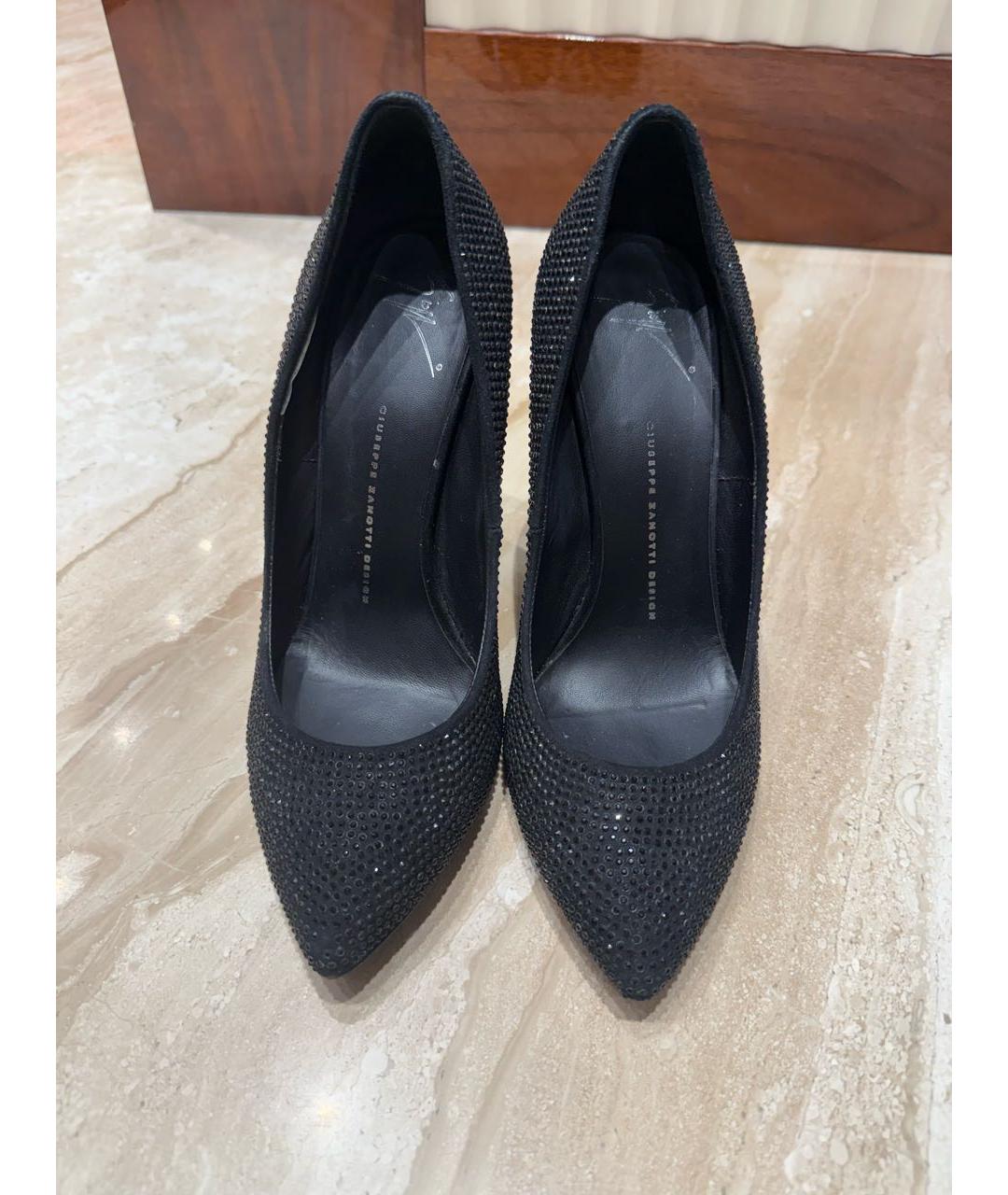 GIUSEPPE ZANOTTI DESIGN Черные туфли, фото 2