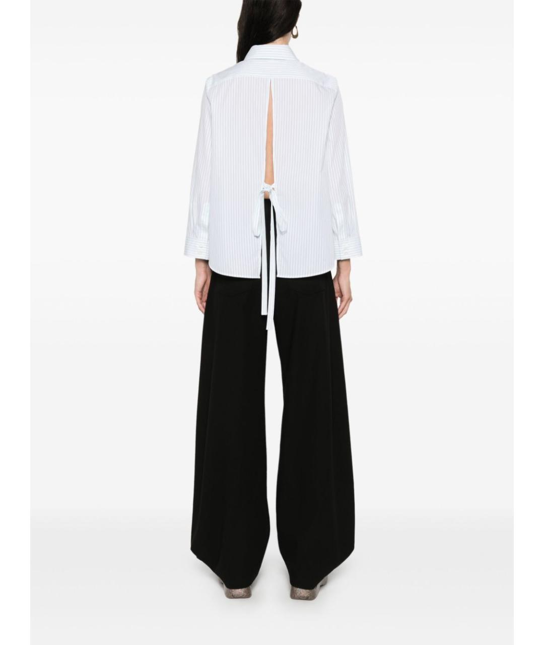 LOEWE Белая хлопковая рубашка, фото 2