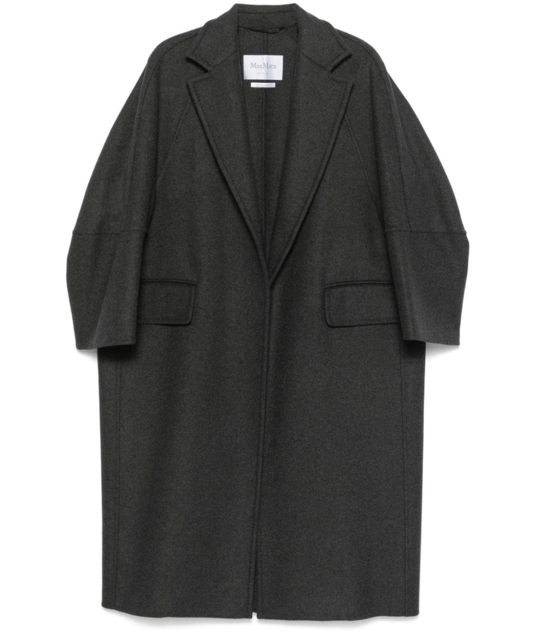 MAX MARA Серое кашемировое пальто, фото 1