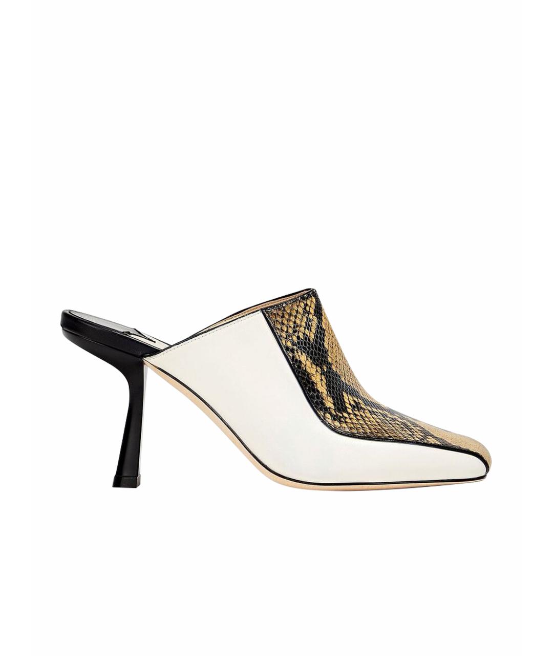 JIMMY CHOO Мульти кожаные мюли, фото 1