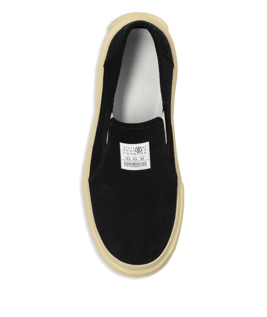 MM6 MAISON MARGIELA Черные лоферы, фото 4