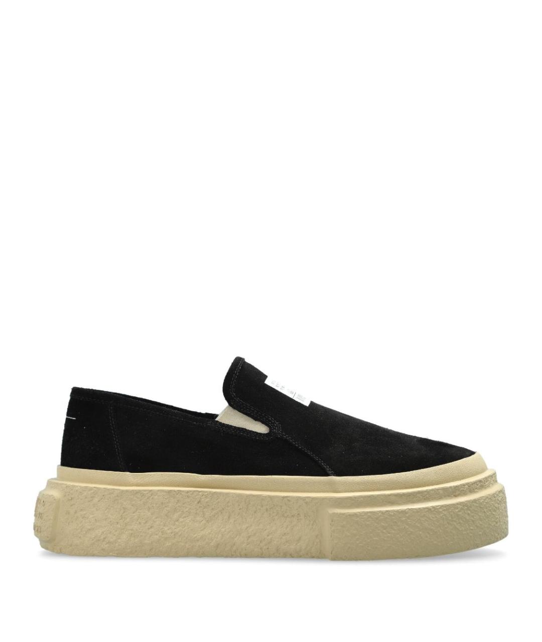 MM6 MAISON MARGIELA Черные лоферы, фото 1