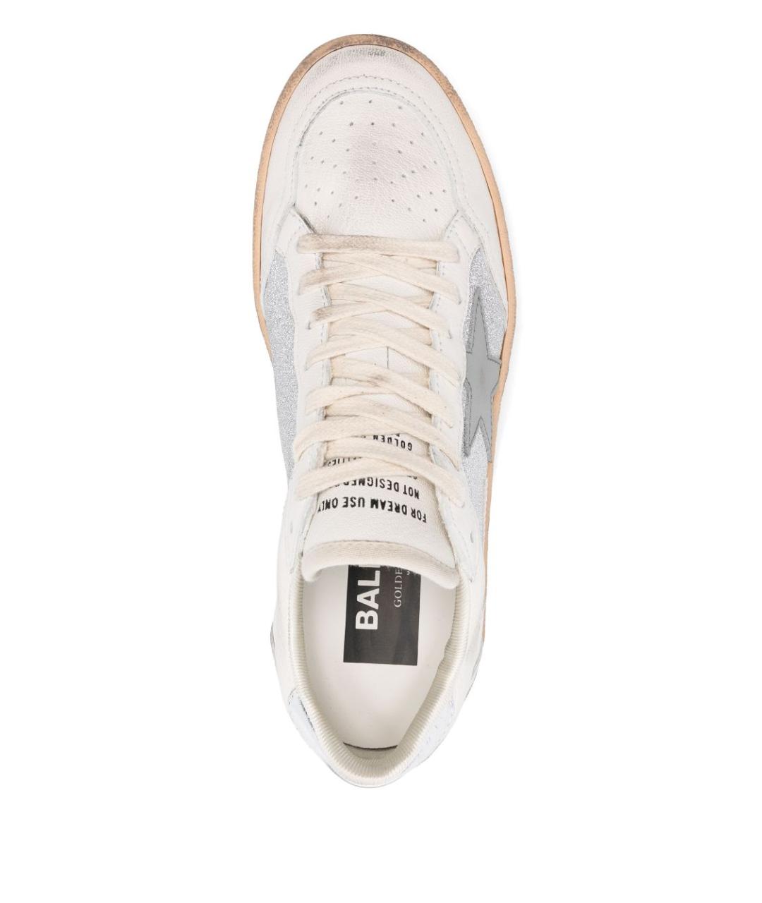 GOLDEN GOOSE DELUXE BRAND Мульти кожаные кеды, фото 2